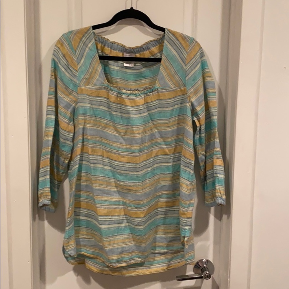 Lands End linen top